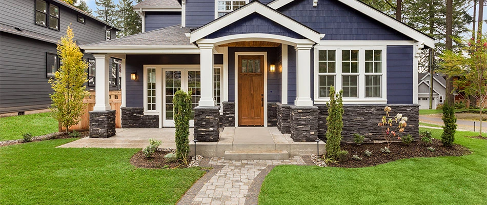 Top dressing results at a Framingham, MA residential property.